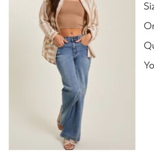 Altar’d State Loose Flare Jeans